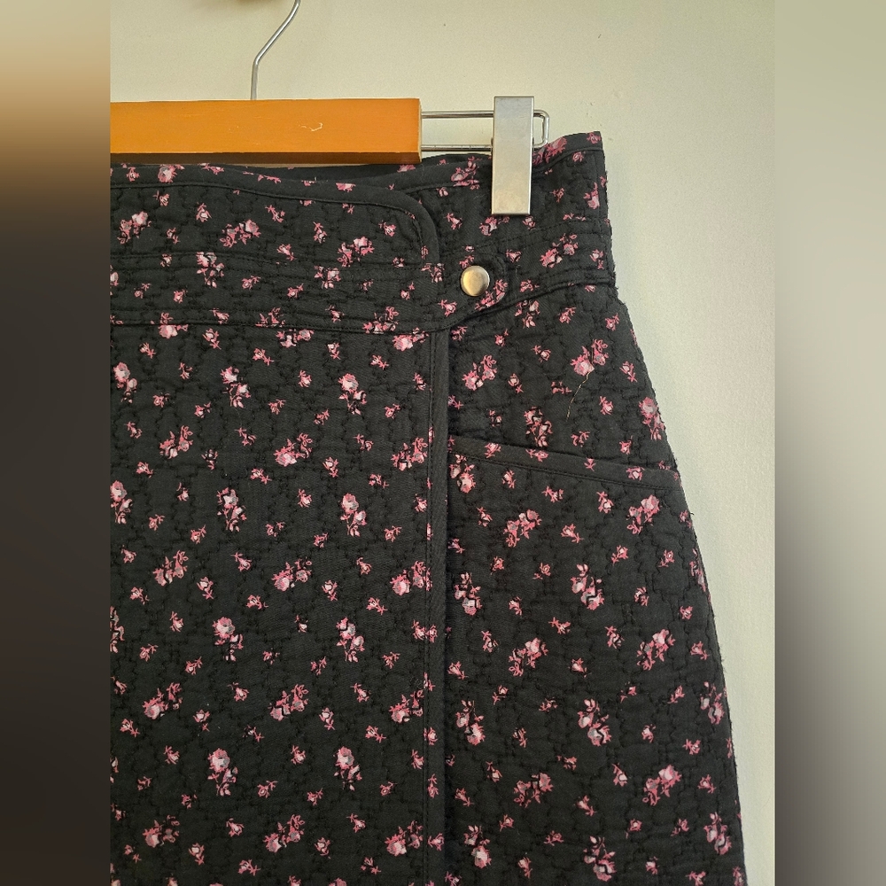 Sézane Taylia  Quilt Midi Skirt - Picture 7 of 11